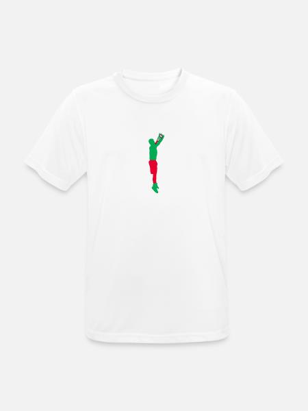 Alcool - T-shirt respirant Homme - blanc