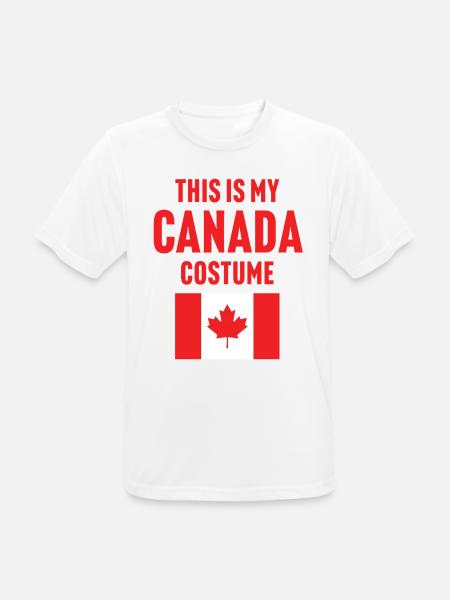 Ce costume de mon Canada - T-shirt respirant Homme - blanc