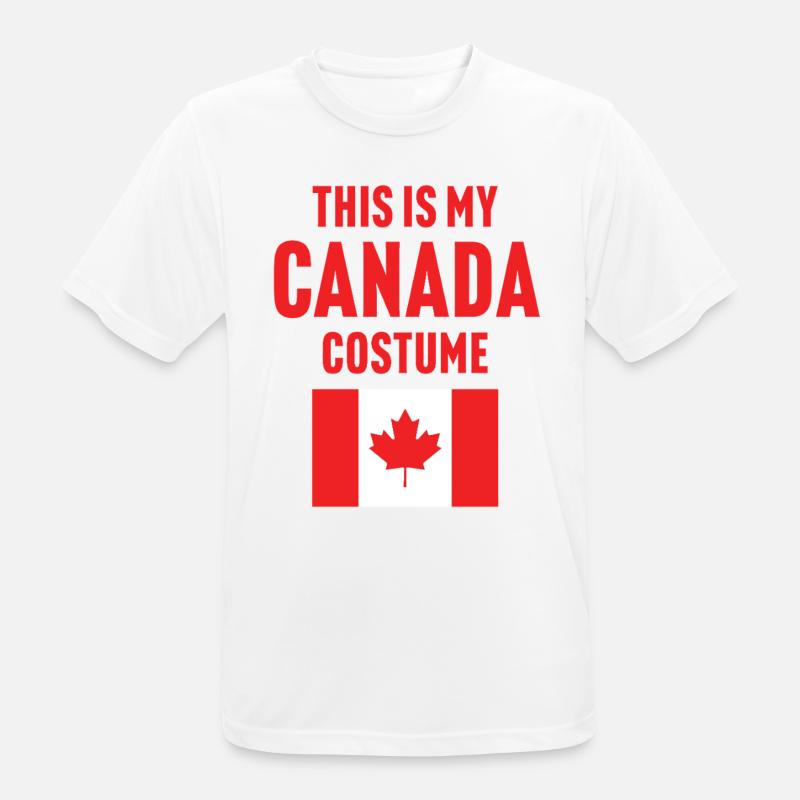 This my Canada costume - Men's Breathable T-Shirt - white
