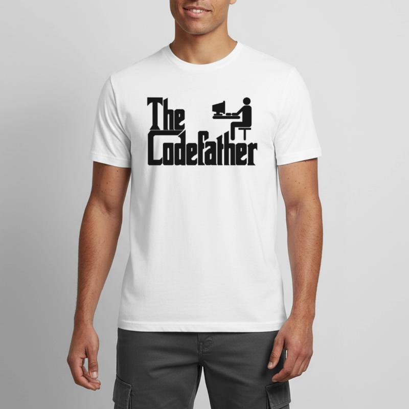 Le cadeau de codage PC Codefather Programmer T-shirt respirant Homme