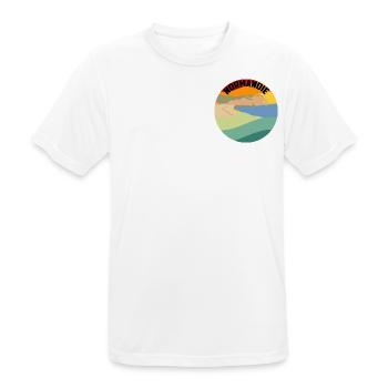 Normandie - T-shirt respirant Homme - blanc - Devant - AI Model Male 185 dark (185cm)
