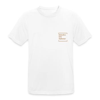 häckslerfahrer - Männer T-Shirt atmungsaktiv - Weiß - Vorne - AI Model Male 185 dark (185cm)