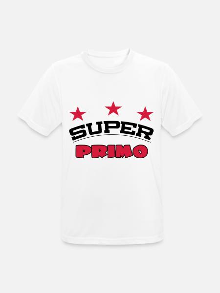 Super primo - T-shirt respirant Homme - blanc