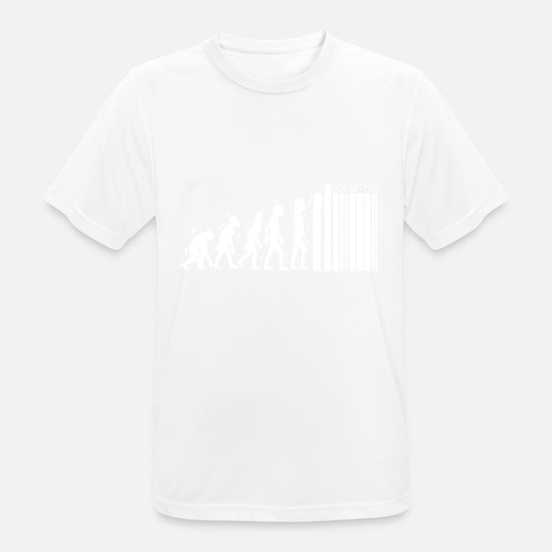 Conception unique d'évolution pour les - T-shirt respirant Homme - blanc
