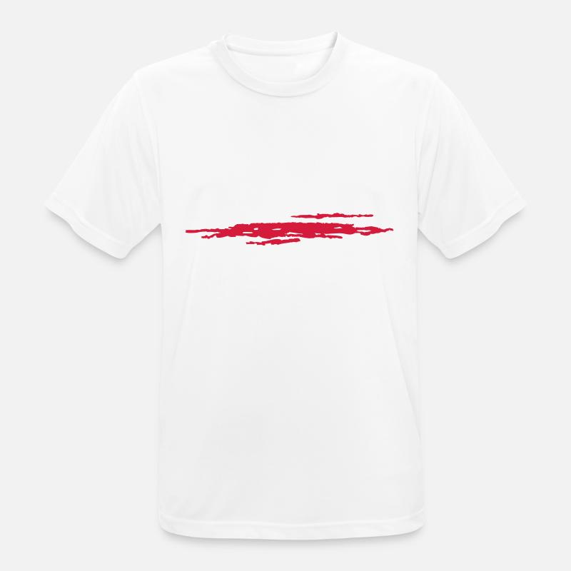 Scratch - Men's Breathable T-Shirt - white