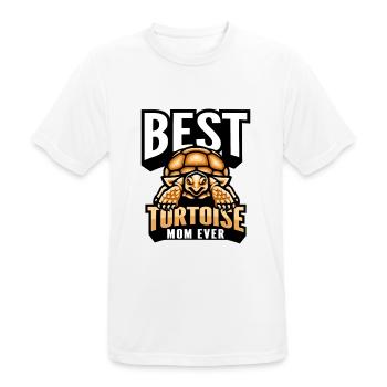 Tortoise - Men's Breathable T-Shirt - white - Front - AI Model Male 185 dark (185cm)
