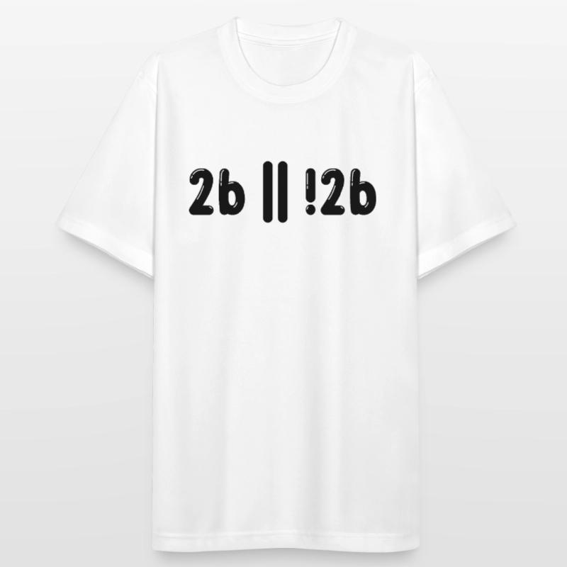 Sein Oder Nicht Sein Programmer Informatiker Gift Männer T-Shirt atmungsaktiv