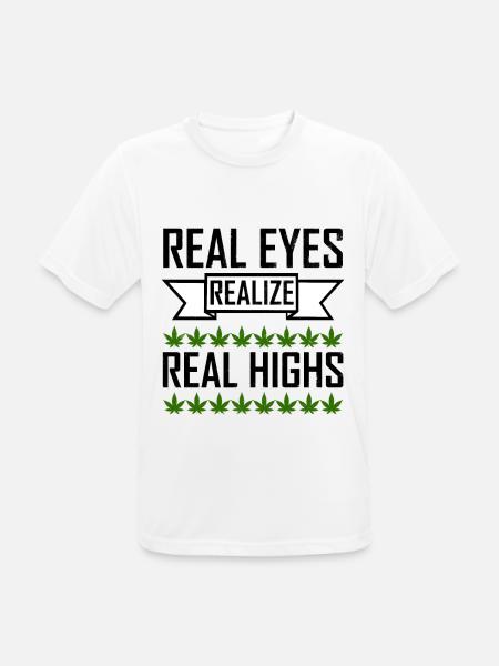 Weed - Men's Breathable T-Shirt - white