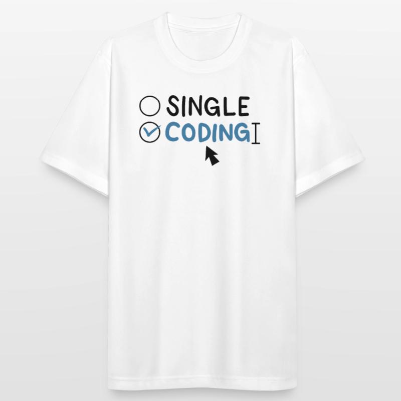 Programming Single Coding Software Engineer Men's Breathable T-Shirt