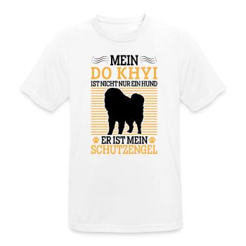 Habe einen Do Khyi Tibetanische Dogge - Männer T-Shirt atmungsaktiv - Weiß - Vorne - AI Model Male 185 dark (185cm)