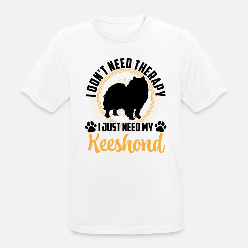 Wolfsspitz Only need German Wolfsspitz - Men's Breathable T-Shirt - white