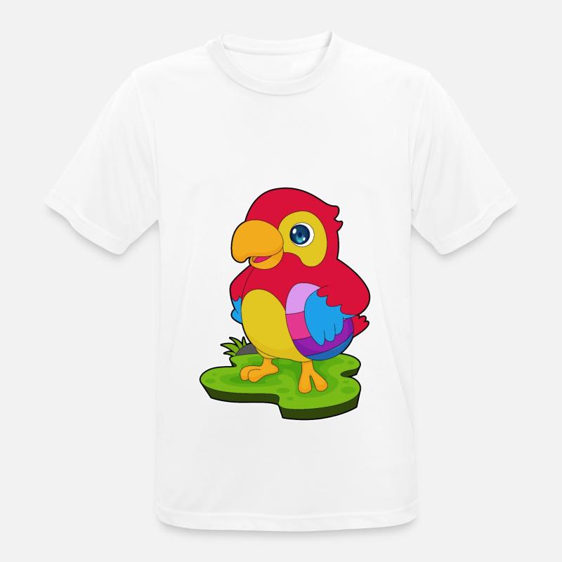 parrot Easter Easter egg - Men's Breathable T-Shirt - white