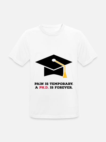 phd - Men's Breathable T-Shirt - white
