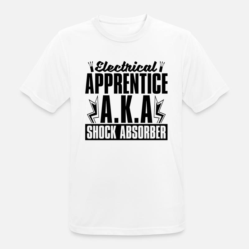 Electrical Apprentice A.K.A Electronics Engineer - Men's Breathable T-Shirt - white