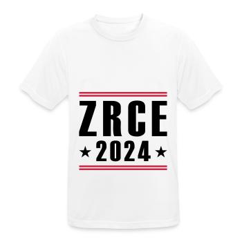 Zrce 2024 - Männer T-Shirt atmungsaktiv - Weiß - Vorne - AI Model Male 185 dark (185cm)