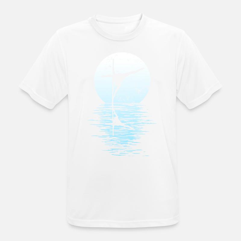 Pole Dance Dancer, Pole Dance, Pole Dancing - T-shirt respirant Homme - blanc