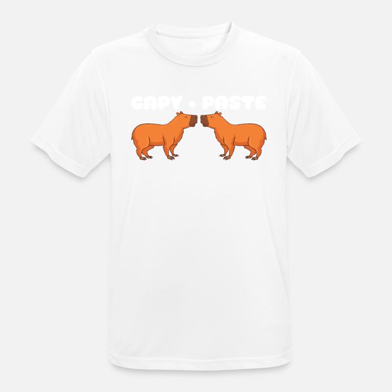 Programmierer Wombat Software Computer PC - Männer T-Shirt atmungsaktiv - Weiß
