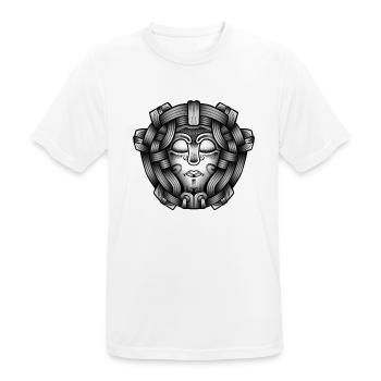 Valkyrie art - T-shirt respirant Homme - blanc - Devant - AI Model Male 185 dark (185cm)