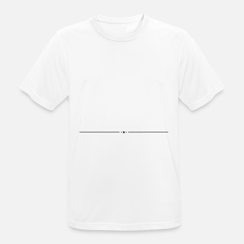 Star Line Element - Men's Breathable T-Shirt - white