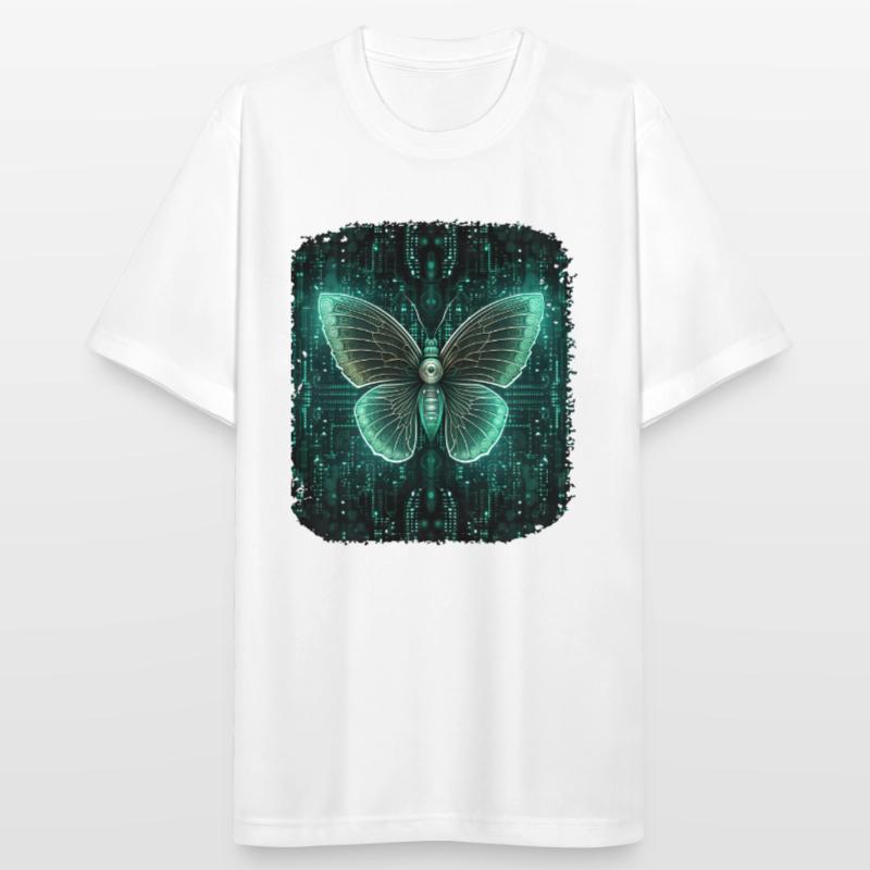 Programmierung PC Programm Code Schmetterling Männer T-Shirt atmungsaktiv