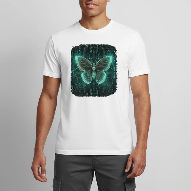 Programmierung PC Programm Code Schmetterling Männer T-Shirt atmungsaktiv