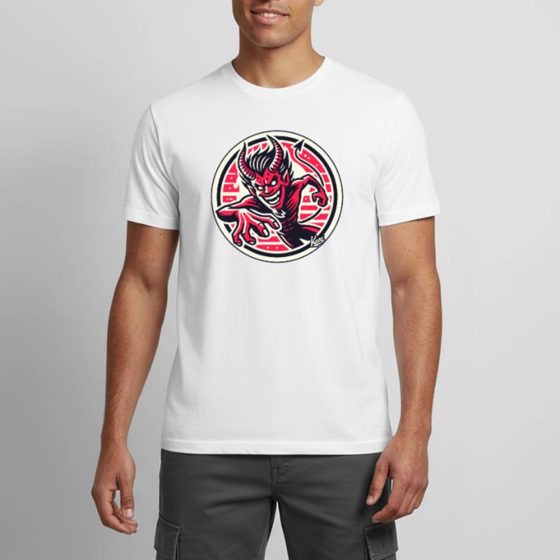 Agile Evil Devilish Devil Devil Devil Men's Breathable T-Shirt