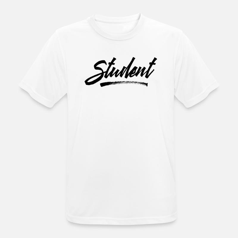 Study Student University Study Student - Men's Breathable T-Shirt - white