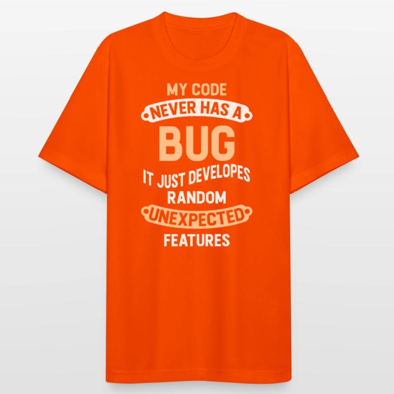 Programmierer - My Code Never Has A Bug Männer T-Shirt atmungsaktiv