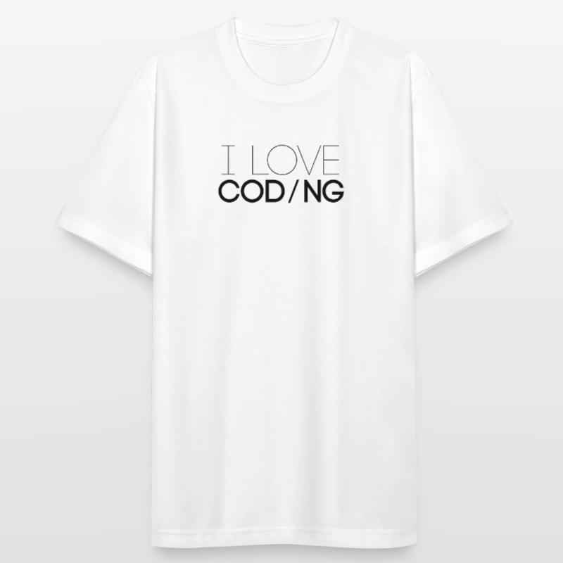 I love programming programmer code profession Men's Breathable T-Shirt