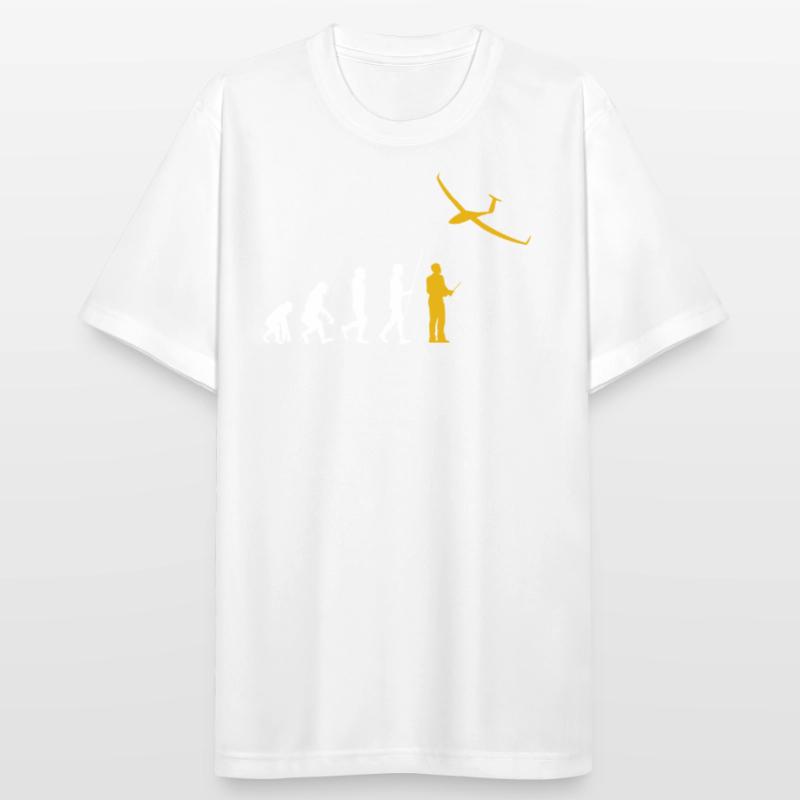 Evolution RC Planeur commandé à distance Modéliser T-shirt respirant Homme