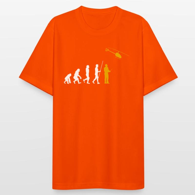 Evolution RC Hélicoptère commandé à distance Modéliser T-shirt respirant Homme