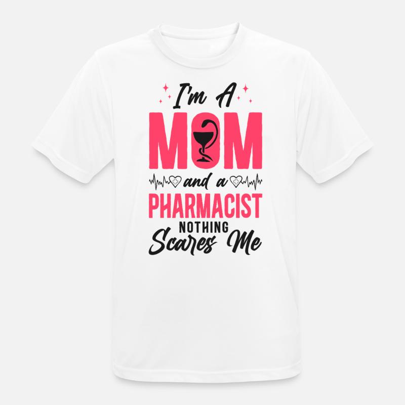 Pharmacy Tech Technician - Men's Breathable T-Shirt - white