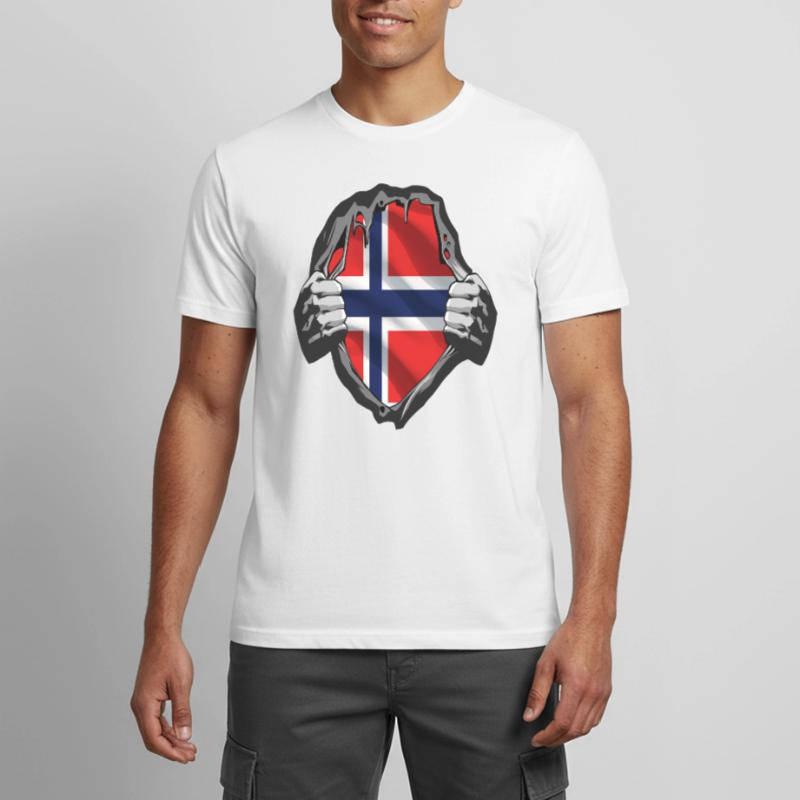 norway cod card cod hunter gift Men's Breathable T-Shirt