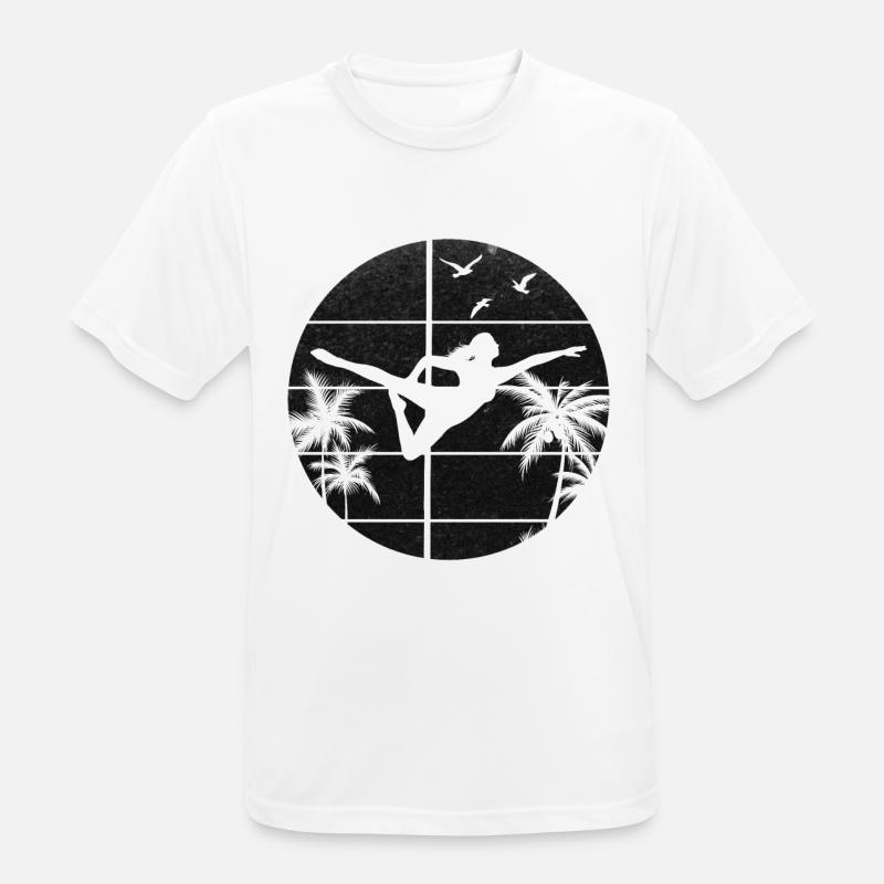 Pole Dance Pole Dancing Pole Dancer I Pole Dance - Männer T-Shirt atmungsaktiv - Weiß