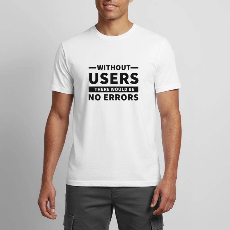 Coder Programmierer User Error Coding Männer T-Shirt atmungsaktiv