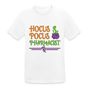 Pharmacist Halloween - Men's Breathable T-Shirt - white - Front - AI Model Male 185 dark (185cm)