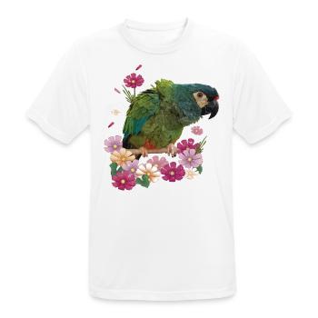 Das Maracanã - Männer T-Shirt atmungsaktiv - Weiß - Vorne - AI Model Male 185 dark (185cm)