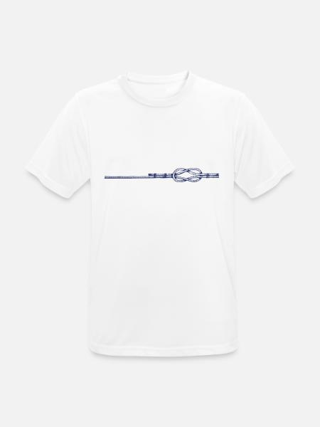 Reef knot - Men's Breathable T-Shirt - white