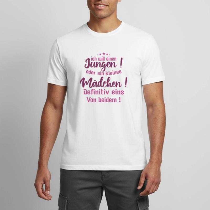 Kleiner Junge | ich will einen jungen oder ein Männer T-Shirt atmungsaktiv