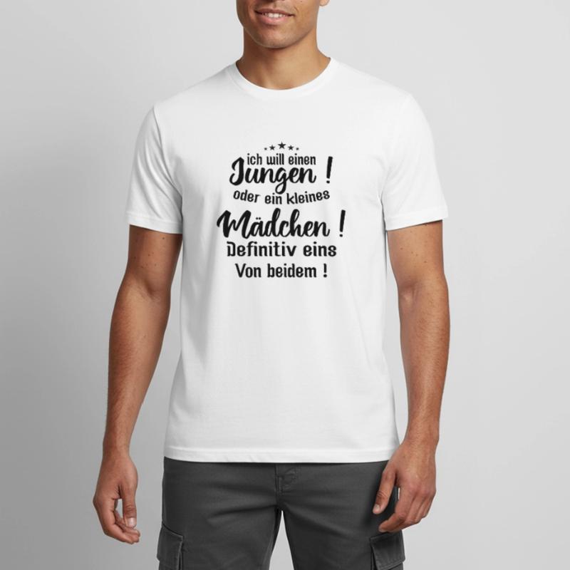 Kleiner Junge | ich will einen jungen oder ein Männer T-Shirt atmungsaktiv