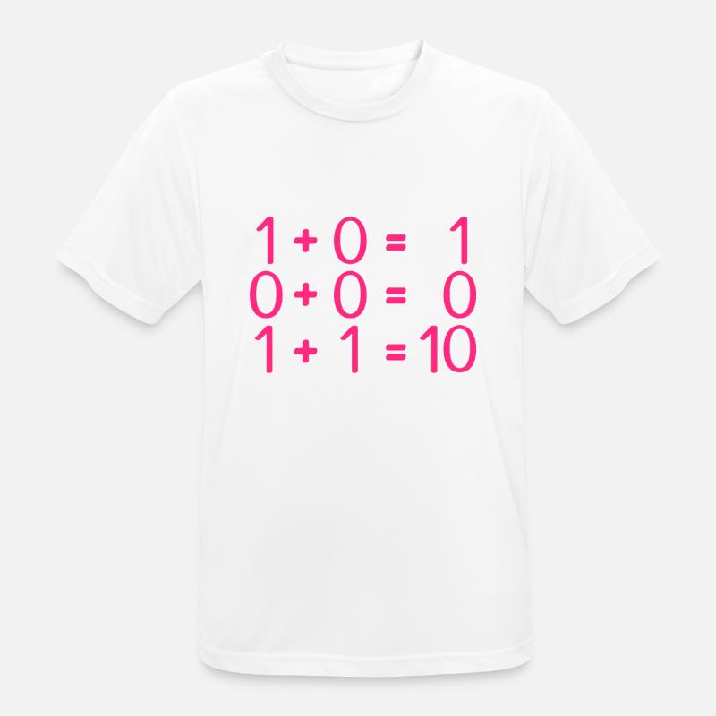 Computer science rules programmers - Men's Breathable T-Shirt - white