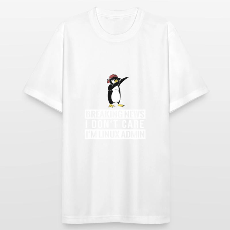 IT nerd Linux Linux penguin geek software engineer Men's Breathable T-Shirt