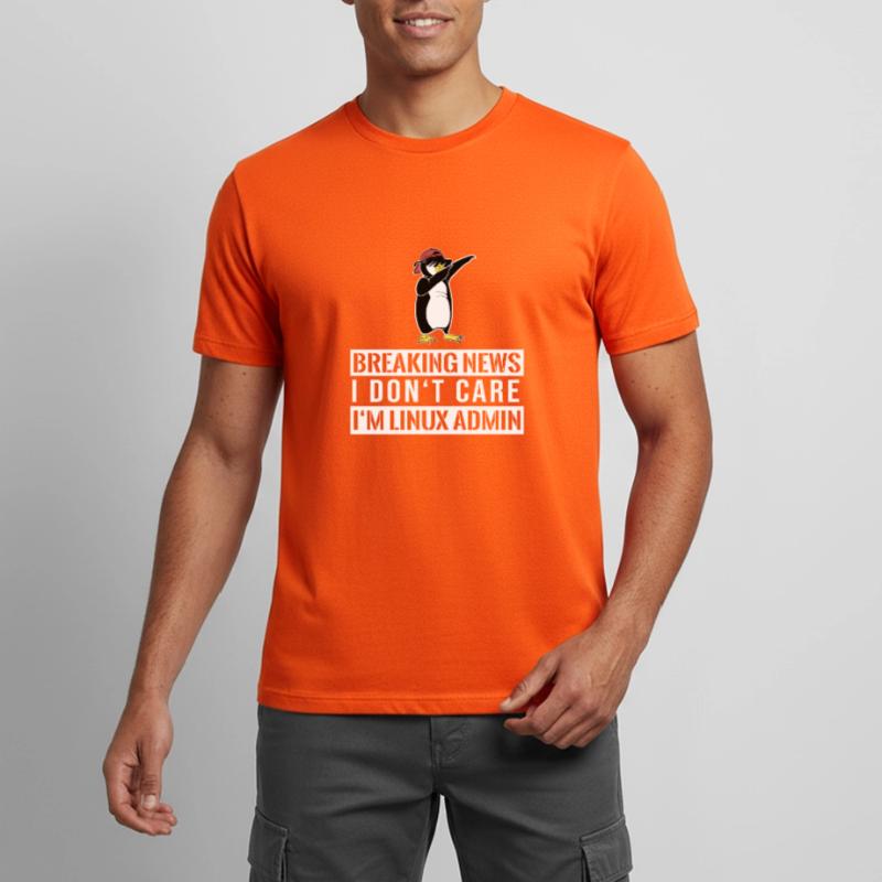 IT Nerd Linux Linux Pinguin Geek Software Engineer Männer T-Shirt atmungsaktiv