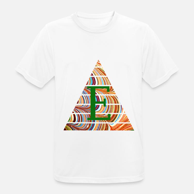 Triangle E 56 E - T-shirt respirant Homme - blanc