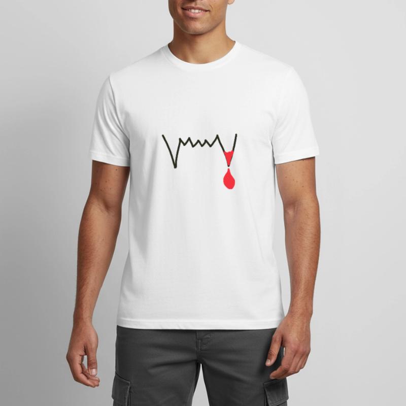 Vampire teeth Vampire bite Vampire Men's Breathable T-Shirt