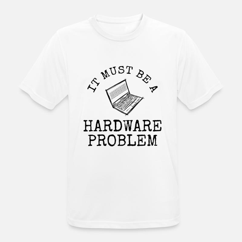 Software Ingenieur Informatiker Programmierer - Männer T-Shirt atmungsaktiv - Weiß