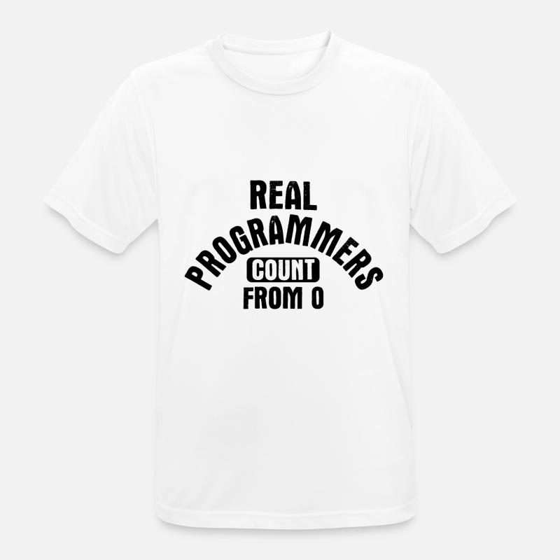 Software Ingenieur Informatiker Programmierer - Männer T-Shirt atmungsaktiv - Weiß