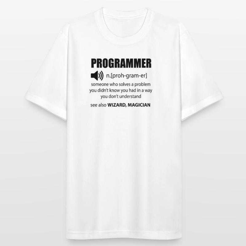 Code Programmer Dictionary Developer Gift Men's Breathable T-Shirt