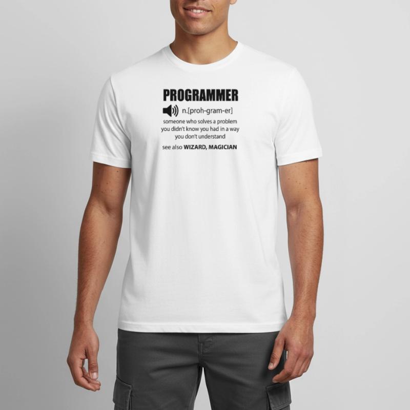 Code Programmer Dictionary Developer Gift Men's Breathable T-Shirt