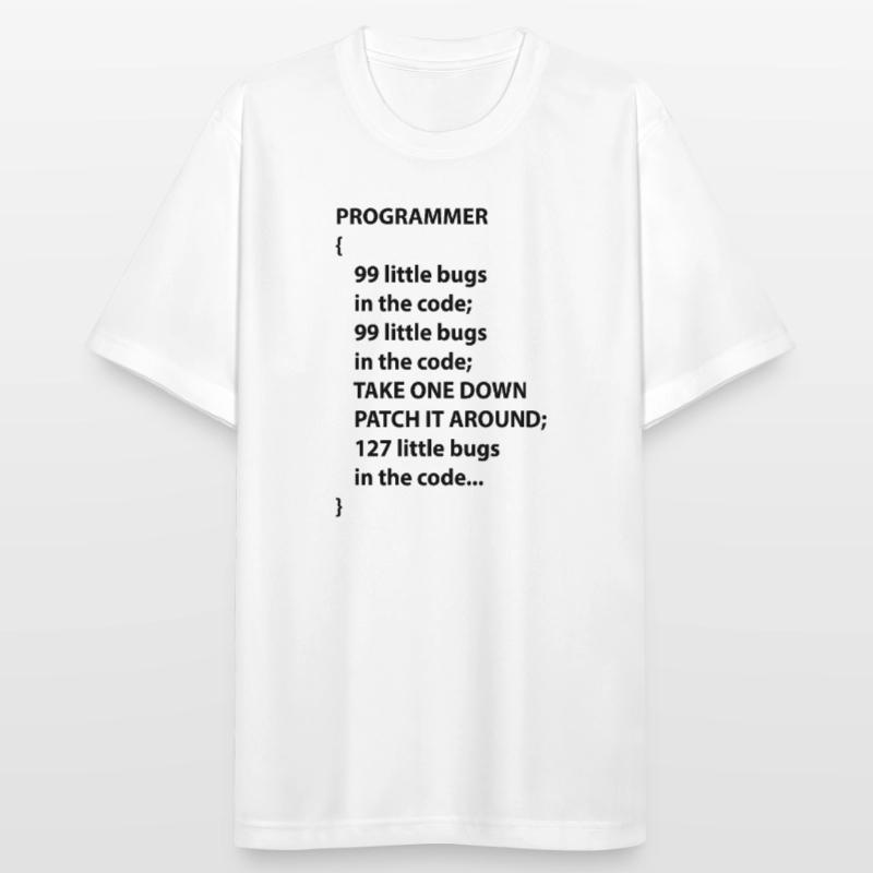 Code Programmer Nerd Bug Developer Gift Men's Breathable T-Shirt